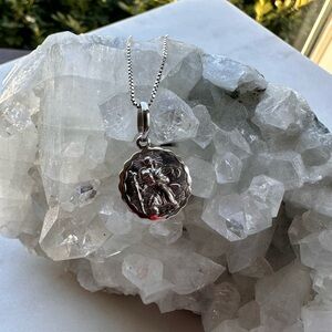 St Christopher Pendant Necklace
